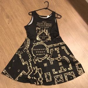 Harry Potter Marauders Map Dress